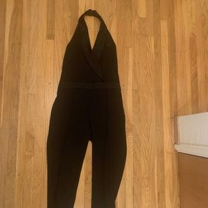 Ann Taylor tuxedo-inspired jumpsuit